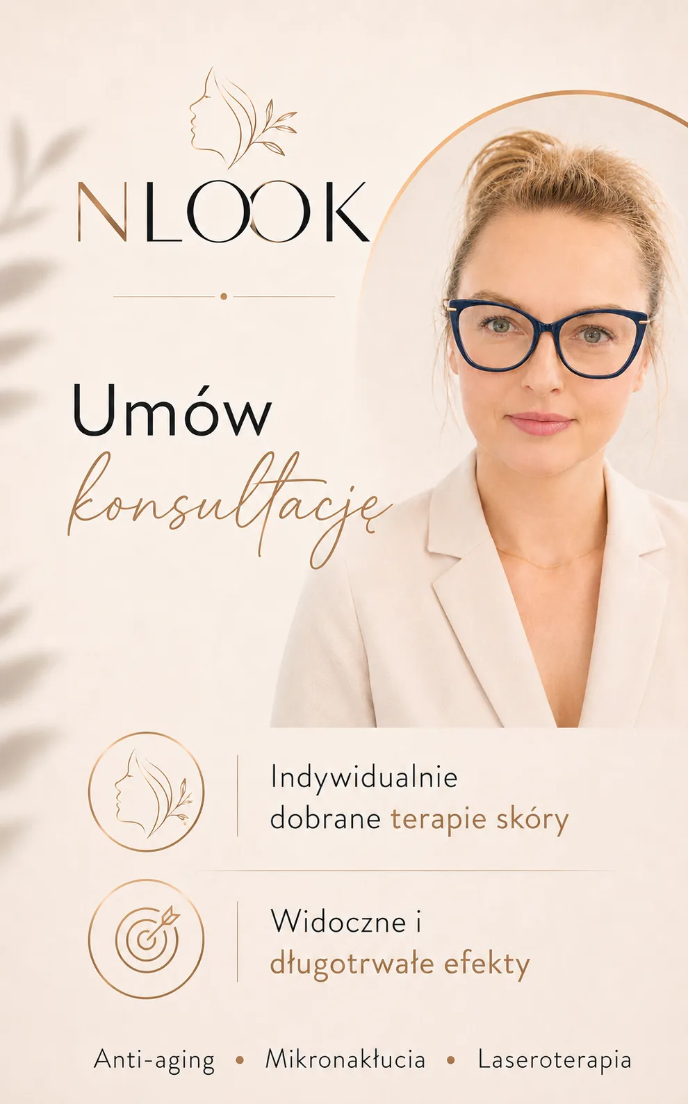 Umów wizytę NLOOK — Iza Rosińska
